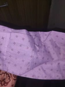 Men's Light Purple Printed Shirt