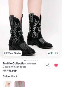 Black Cowboy boots