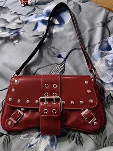 savana cherry red bag