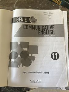 Communicative English Resource Book Class 11
