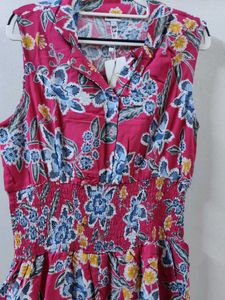 Floral Cotton Jumpsuit