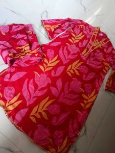 Elegant Floral Print Co-ord Set