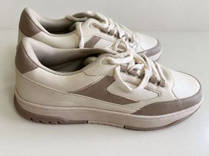 Stylish Beige & Brown Sneakers