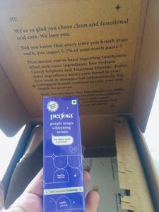 🥰Perfora 2 Pack Purple 🪄Teeth Whitening Serum