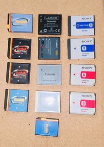 Assorted Digital Camera Batteries