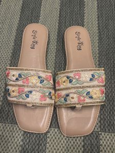 Beautiful Embroidered Flats