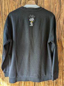 Snoopy Graphic Print Sweatshirt