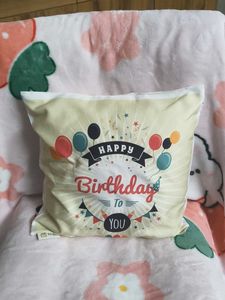 Happy Birthday Decorative Pillow