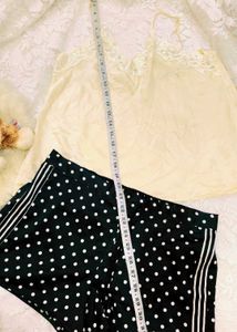 Cute Polka Dot Pajama Set
