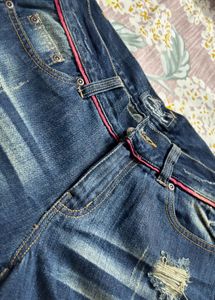 Blue Denim Shorts