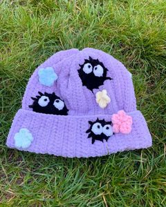 Cute Totoro Crochet Beanie