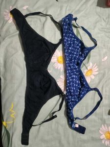 comfortable cotton katori cut bra
