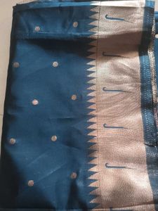 Muniya pattern  Saree