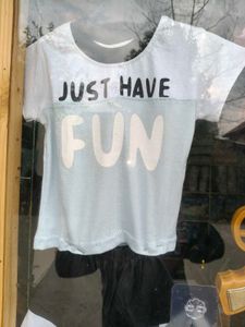 Cute "Just Have Fun" T-Shirt