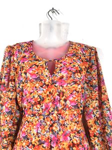 Multi Colour Floral Printed Dress(Women’s)