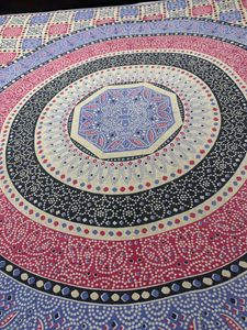 Multicolour Bed sheet