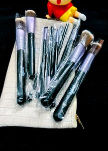 Purple Makeup Brush Set - New!