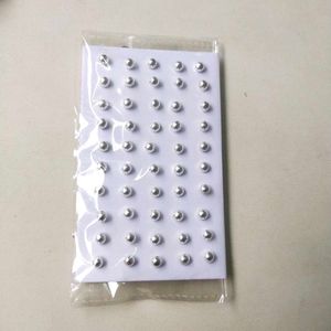 92.5 Pure Silver Dimond Nose/Ear Earings1 pair