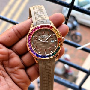 Patek Philippe Style Luxury Quartz Watch – Rose Go
