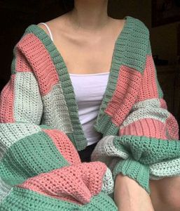 Pastel Patchwork crochet Cardigan 🧶