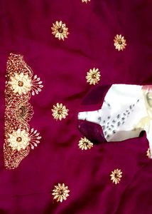 Beautiful Embroidered Saare🌸❤