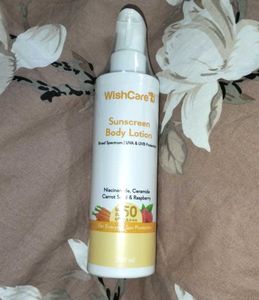 WishCare Sunscreen Body Lotion SPF 50