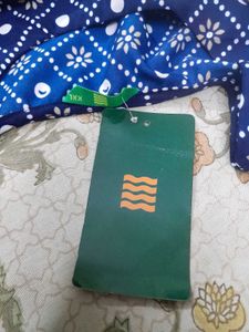 Elegant Blue Printed Kurta