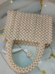 Elegant Pearl Handbag