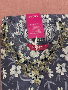 Story Floral Embroidered Kurta