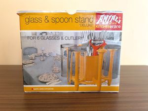Anjali Glass and Spoon Stand