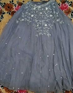 Stunning Lavender Embellished Lehenga Choli