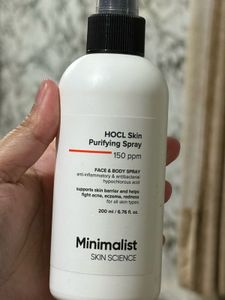 Minimalist HOCL Skin Purifying Spray