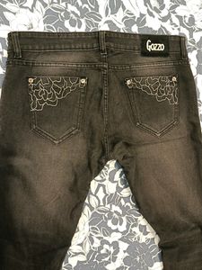 Designer Black Jeans For Girls Size 34