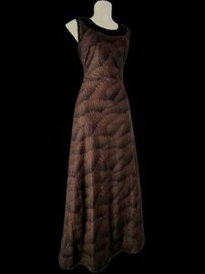 beautiful brown gown 😍