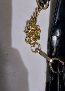 Women's Black Adjustable Sling Bag