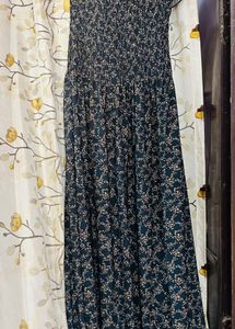 Floral Smocked Maxi Dress