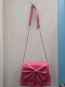 Erin Pink Bow Handbag