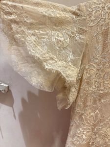 Elegant Lace Wrap Dress