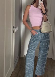 Chic Pink Sleeveless Top