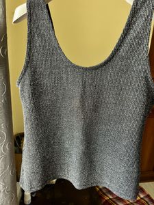Sparkly Ribbed Tank Top