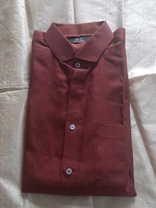NEW WITHOUT TAG - Burgundy Casual Shirt