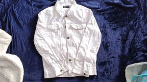White Denim Jacket