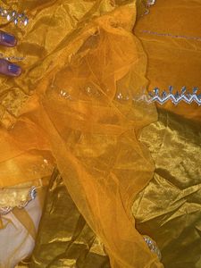 Beautiful Saree With Stiched Blouse Peticaot