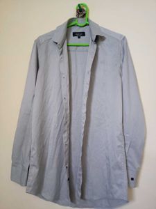 Men's Light Grey Formal Shirt
