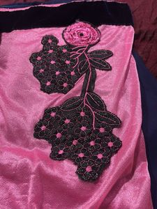 Pink Embroidered Ethnic Gown