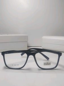 Stylish Black Rectangular Eyeglasses