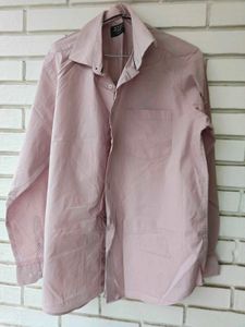 4 - Men's Pink Button-Down Shirt