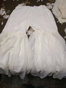 Elegant White Sequined Kurta