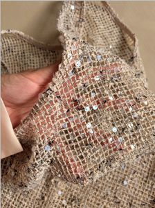 Sequin Embellished Sleeveless Top