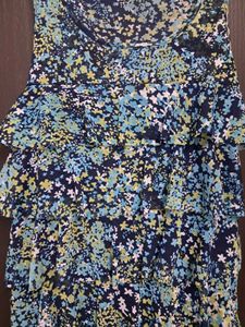 Floral Ruffle Tank Top